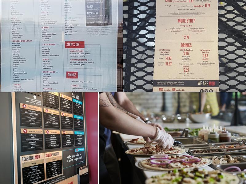 MOD Pizza Menu