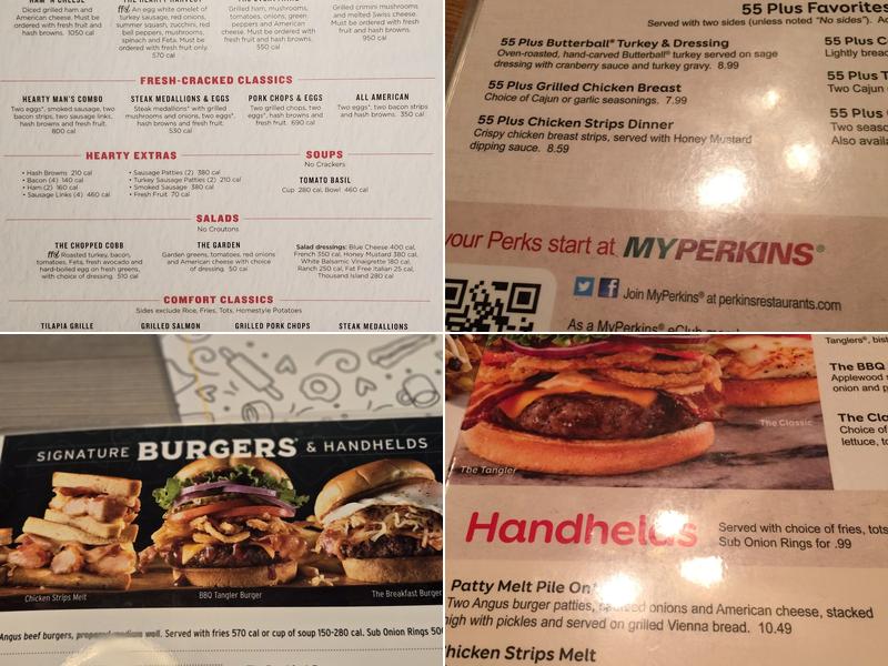 Perkins American Food Co. Menu