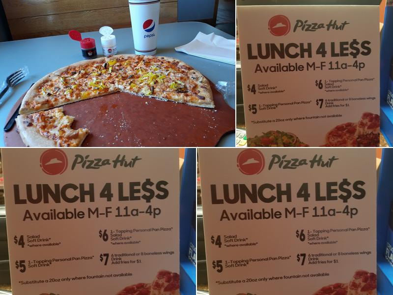 Pizza Hut Menu