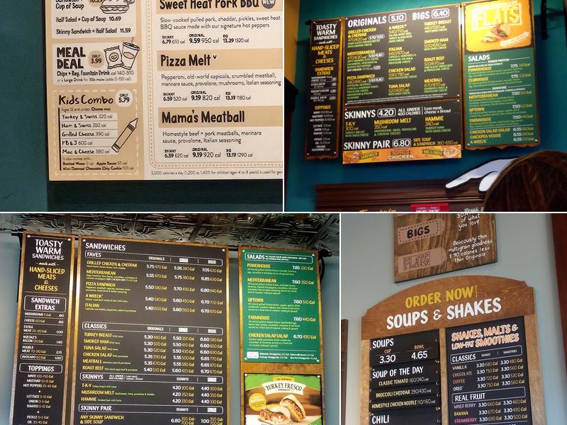 Potbelly Menu