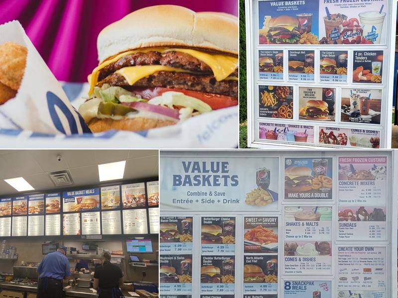 Culver’s Menu