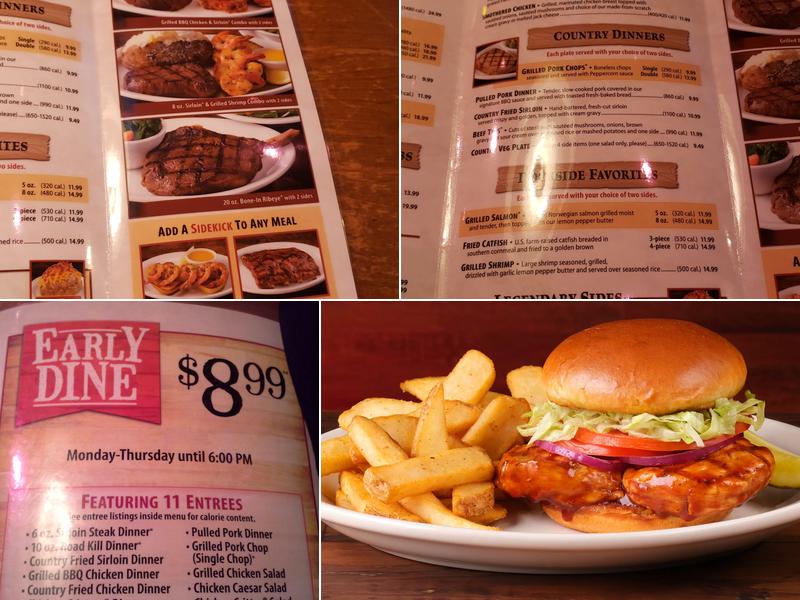 Texas Roadhouse Menu