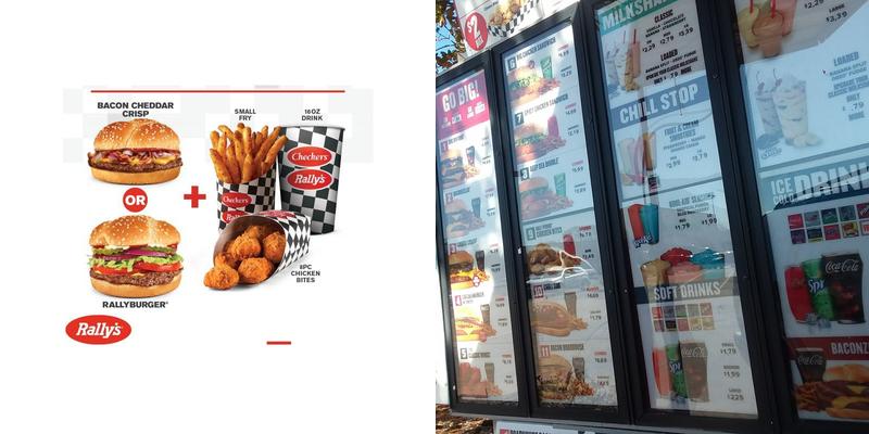 Checkers Menu