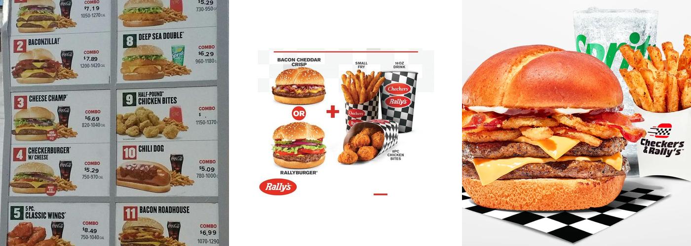 Checkers Menu