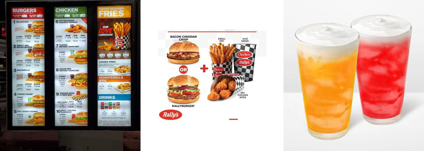 Checkers Menu