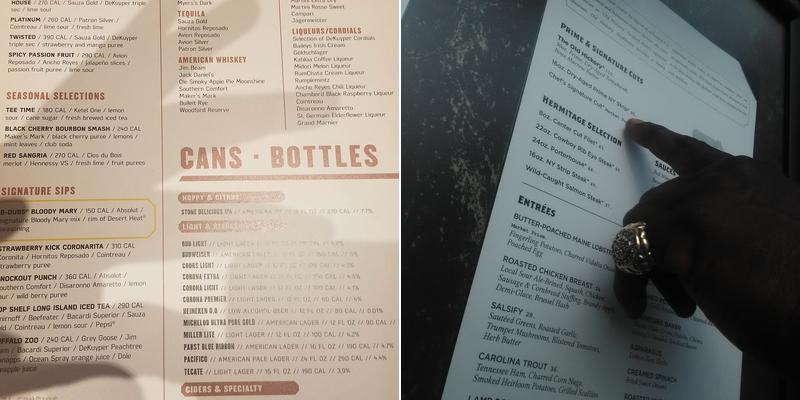 Buffalo Wild Wings Menu