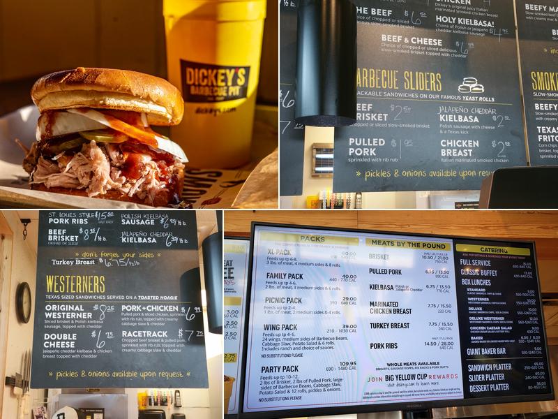 Dickey's Barbecue Pit Menu