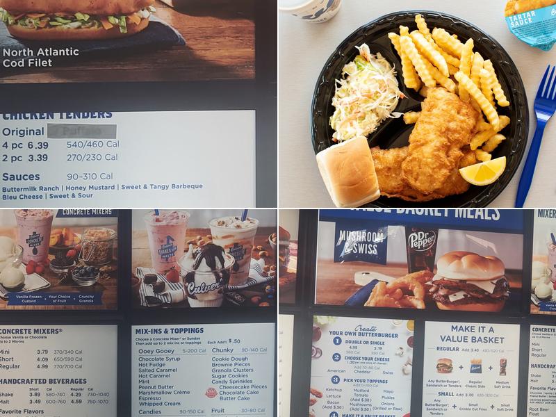 Culver’s Menu