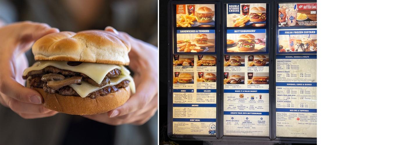 Culver’s Menu