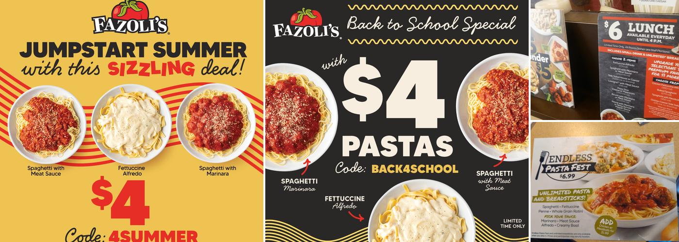 Fazoli's Menu