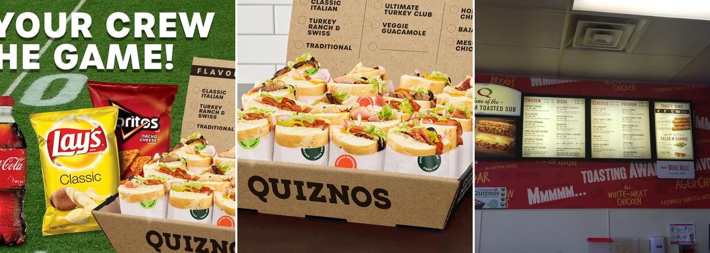 Quiznos Menu