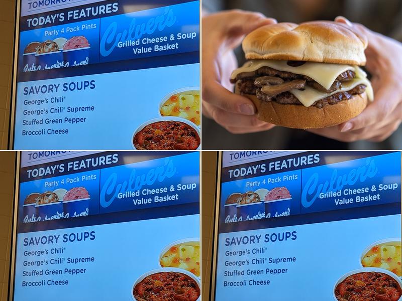 Culver’s Menu