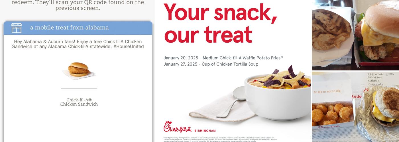 Chick-fil-A Menu