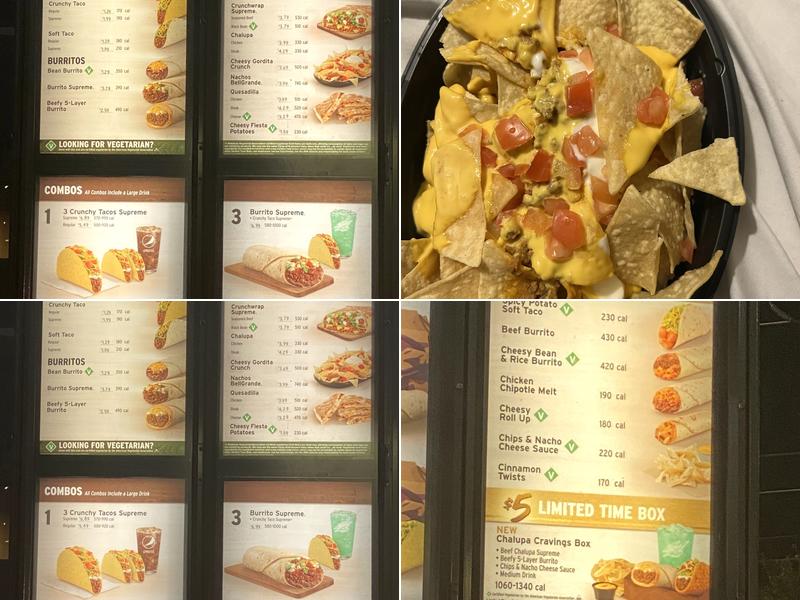 Taco Bell Menu