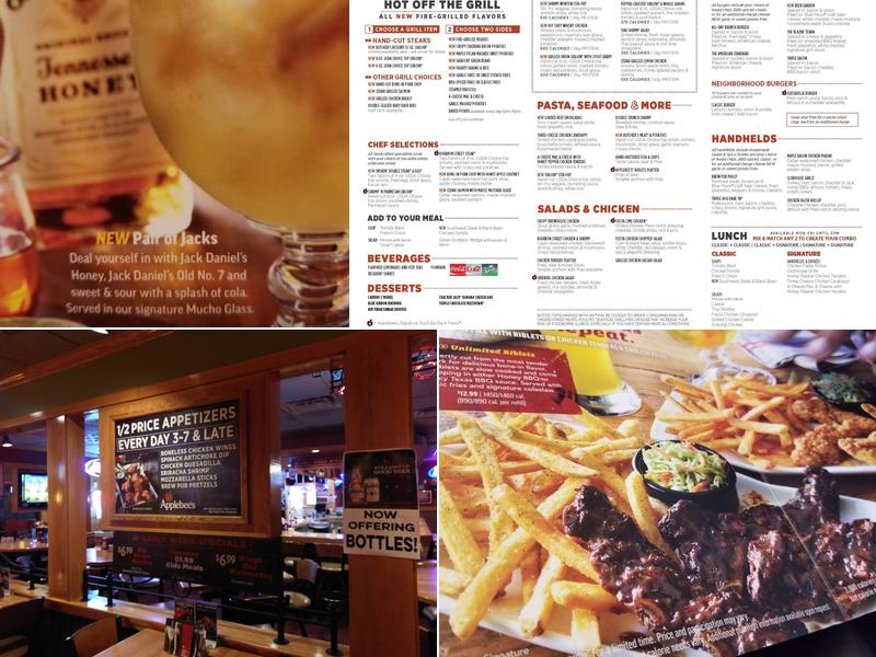 Applebee's Grill + Bar Menu