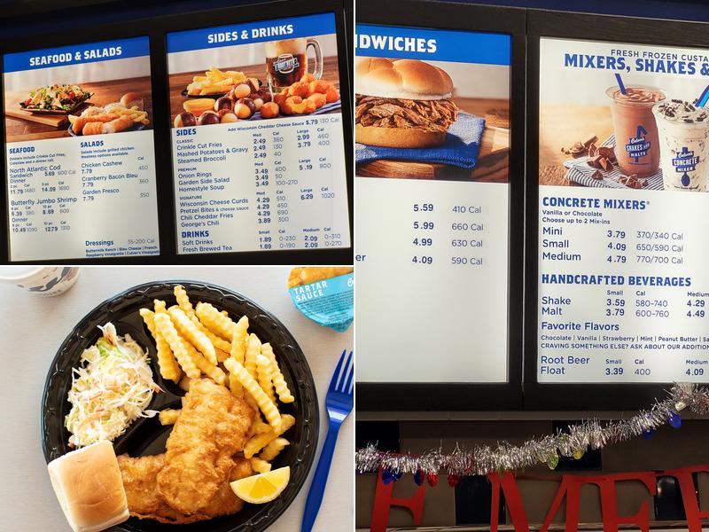 Culver’s Menu