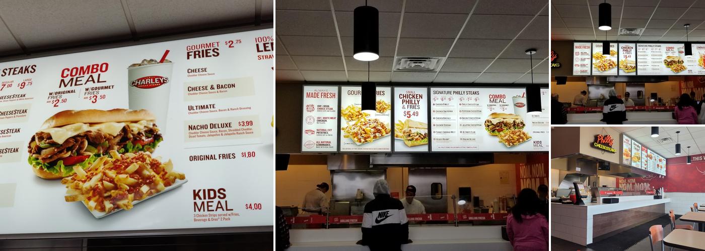 Charleys Cheesesteaks Menu