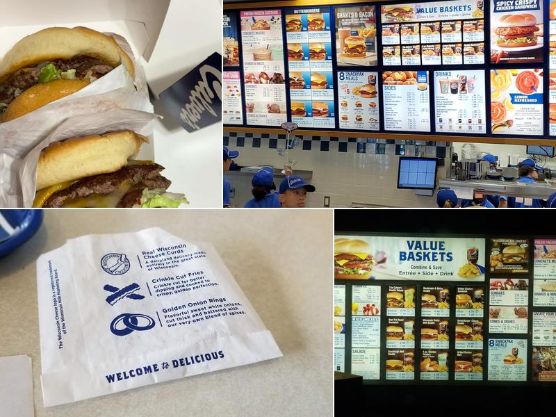 Culver’s Menu