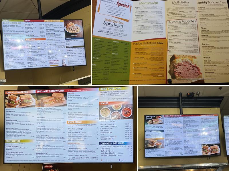 Jason's Deli Menu