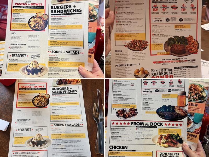 Logan's Roadhouse Menu