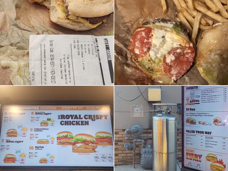 Burger King Menu