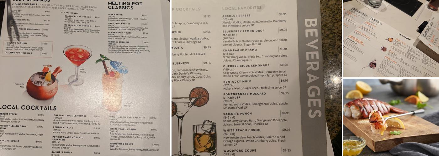 The Melting Pot Menu