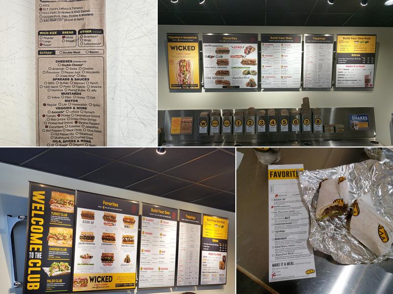 Which Wich Superior Sandwiches Menu