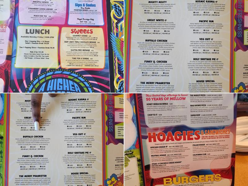 Mellow Mushroom Snellville Menu
