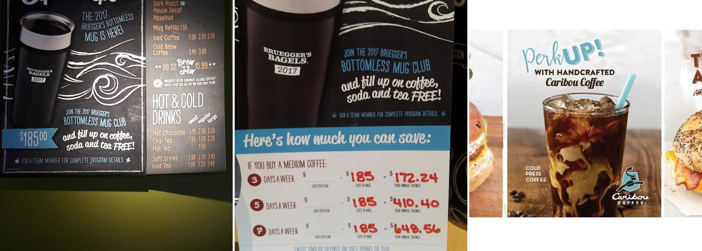 Bruegger's Bagels Menu