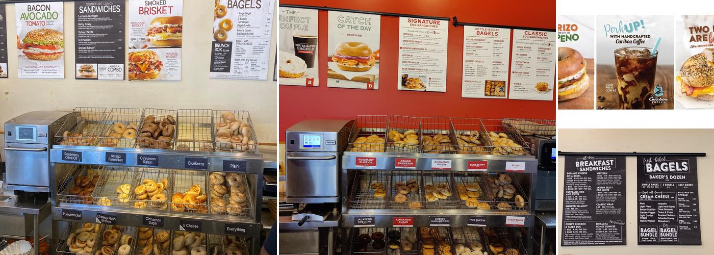 Bruegger's Bagels Menu