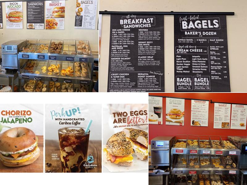 Bruegger's Bagels Menu