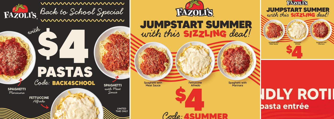 Fazoli's Menu