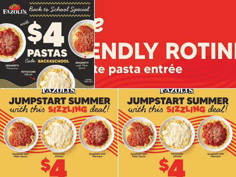 Fazoli's Menu
