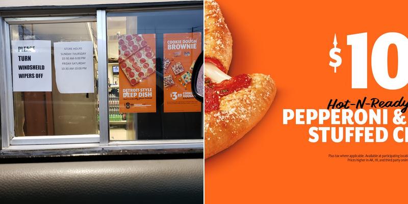 Little Caesars Pizza Menu