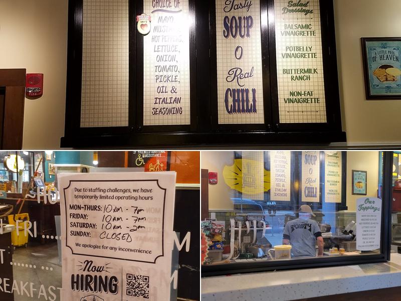 Potbelly Sandwich Shop Menu