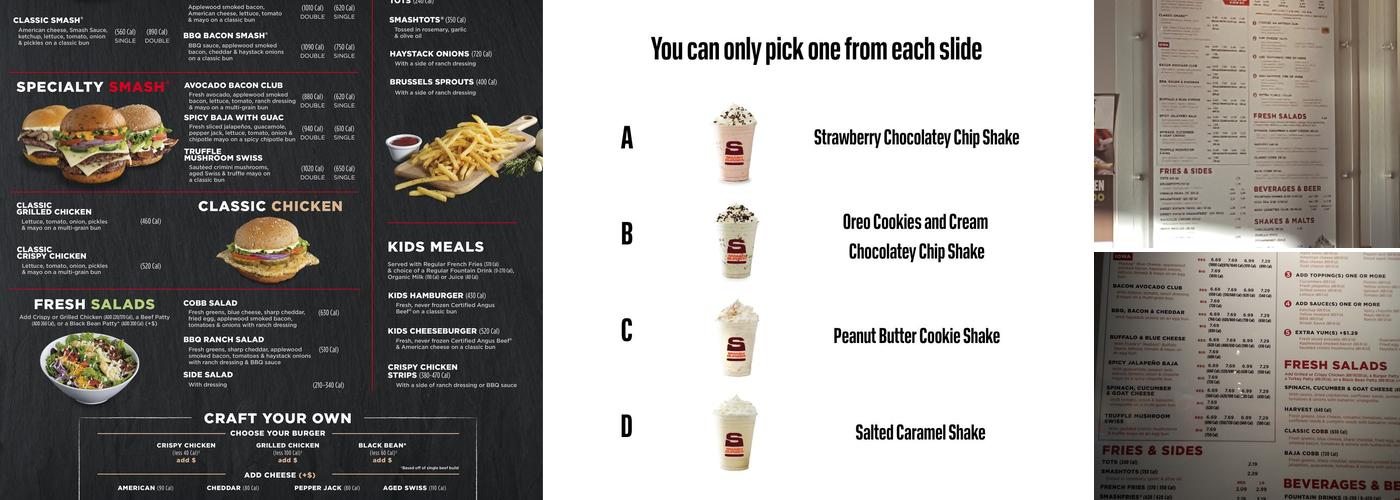 Smashburger Menu