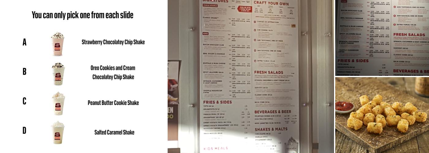 Smashburger Menu