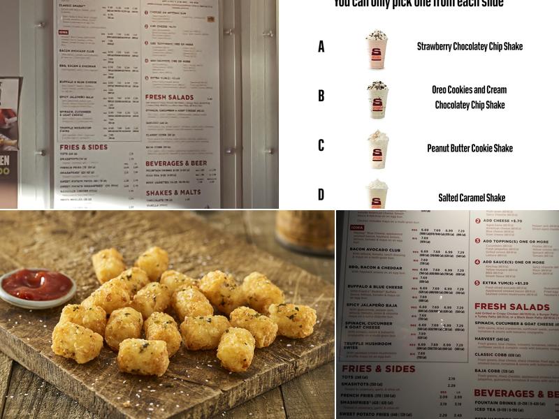 Smashburger Menu