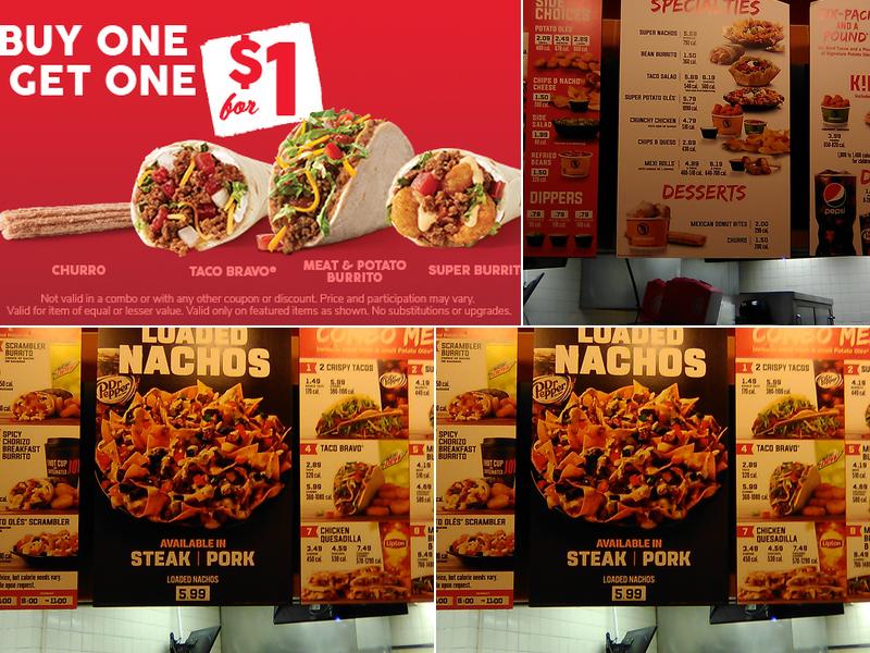 Taco John's Menu