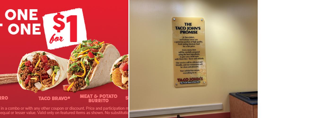 Taco John's Menu