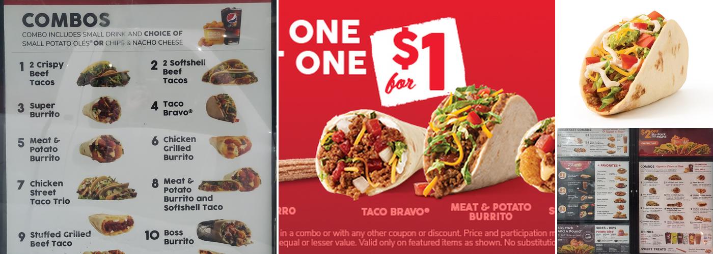 Taco John's Menu
