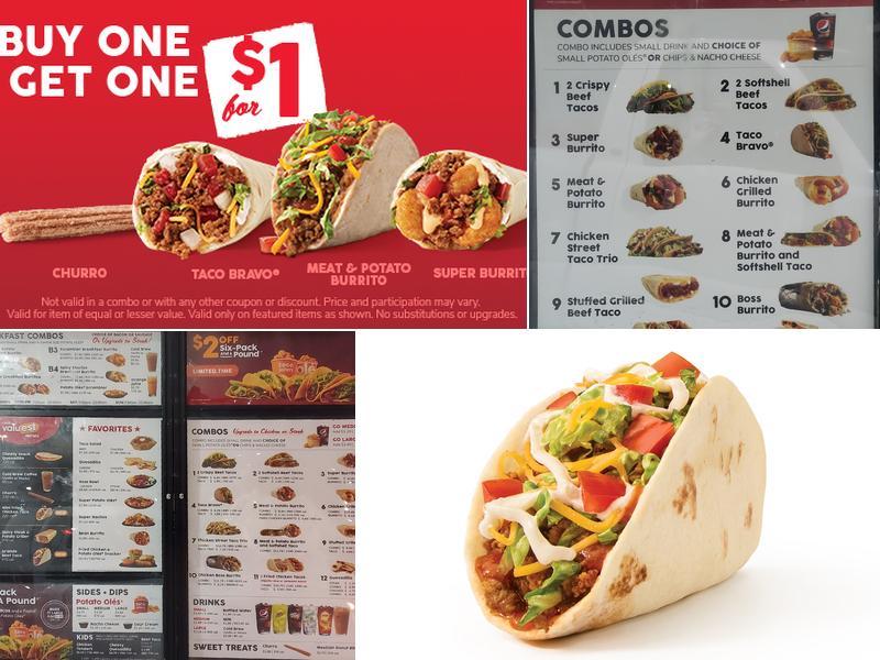 Taco John's Menu