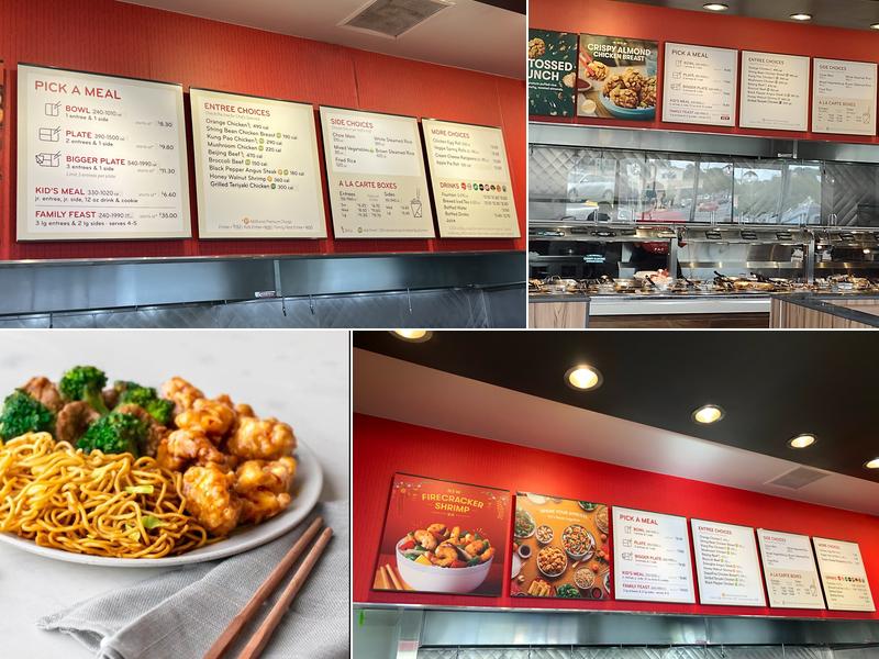 Panda Express Menu