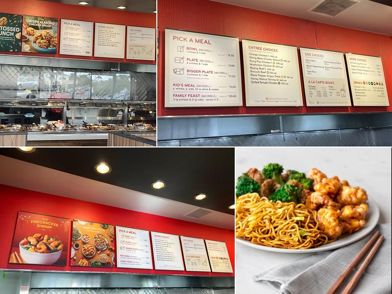 Panda Express Menu