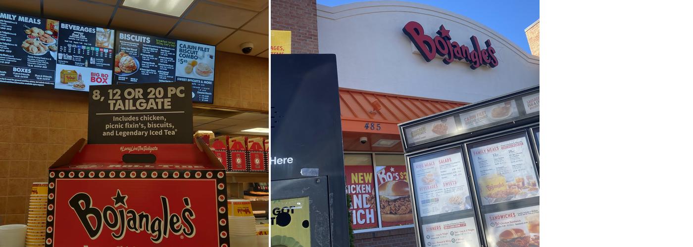 Bojangles Menu