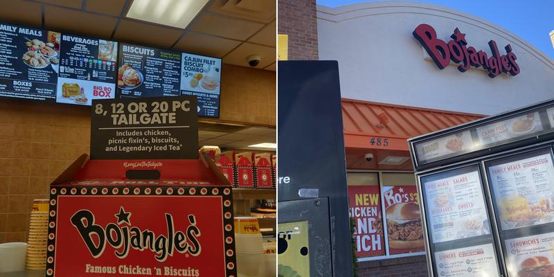Bojangles Menu