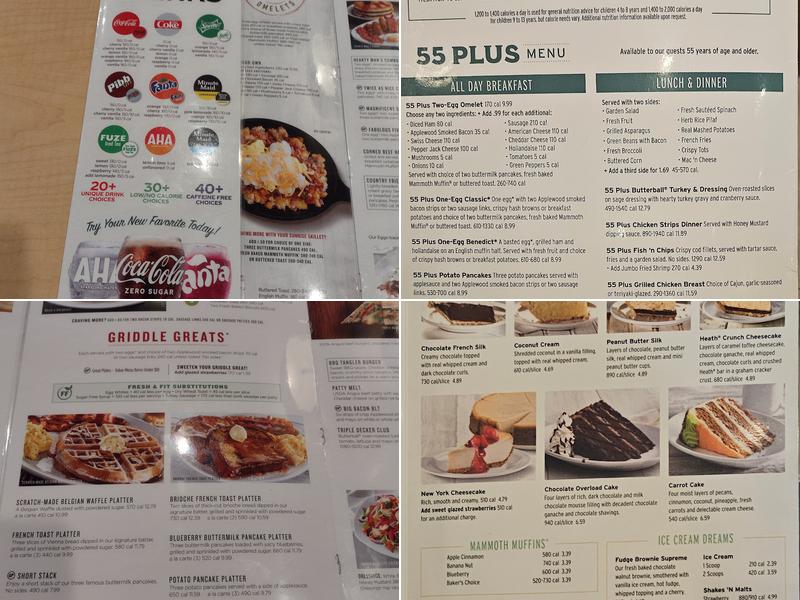 Perkins American Food Co. Menu