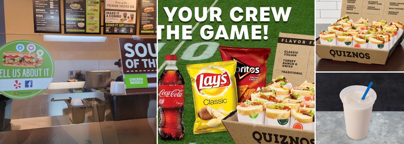 Quiznos Menu