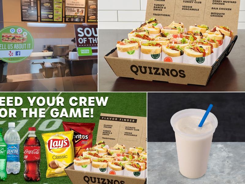 Quiznos Menu