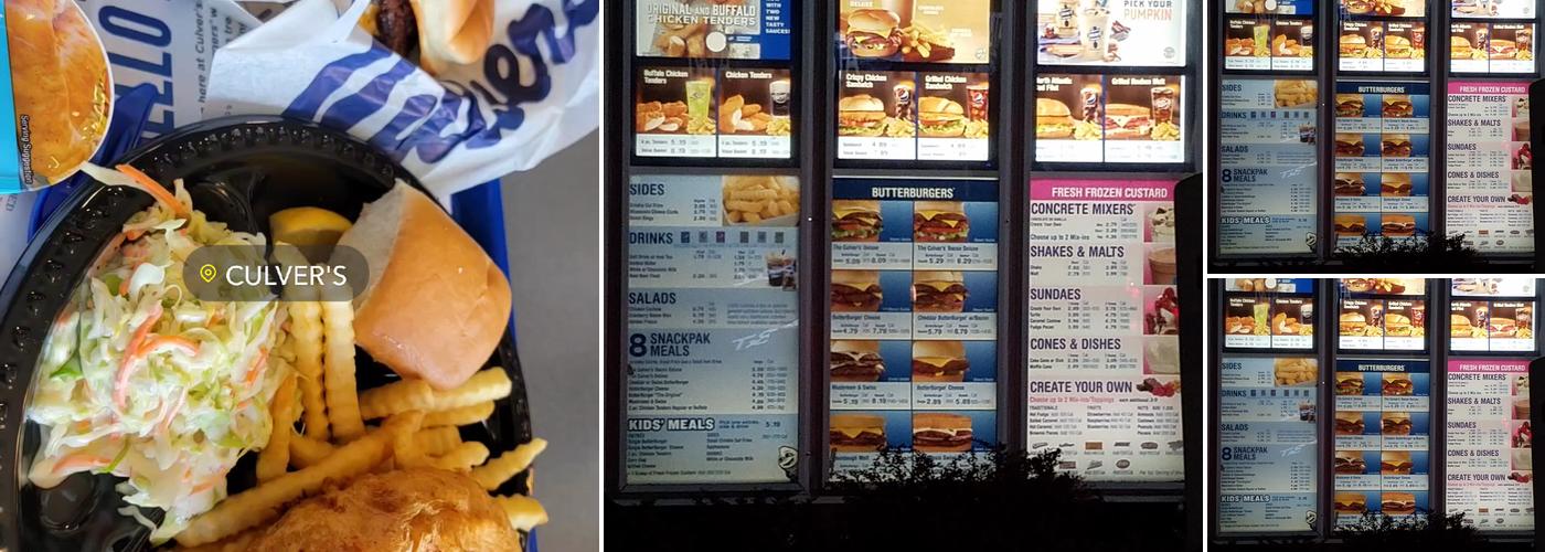 Culver’s Menu